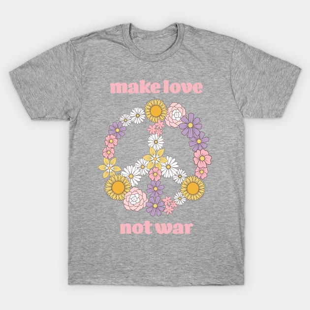Love not War T-Shirt by emanuelacarratoni